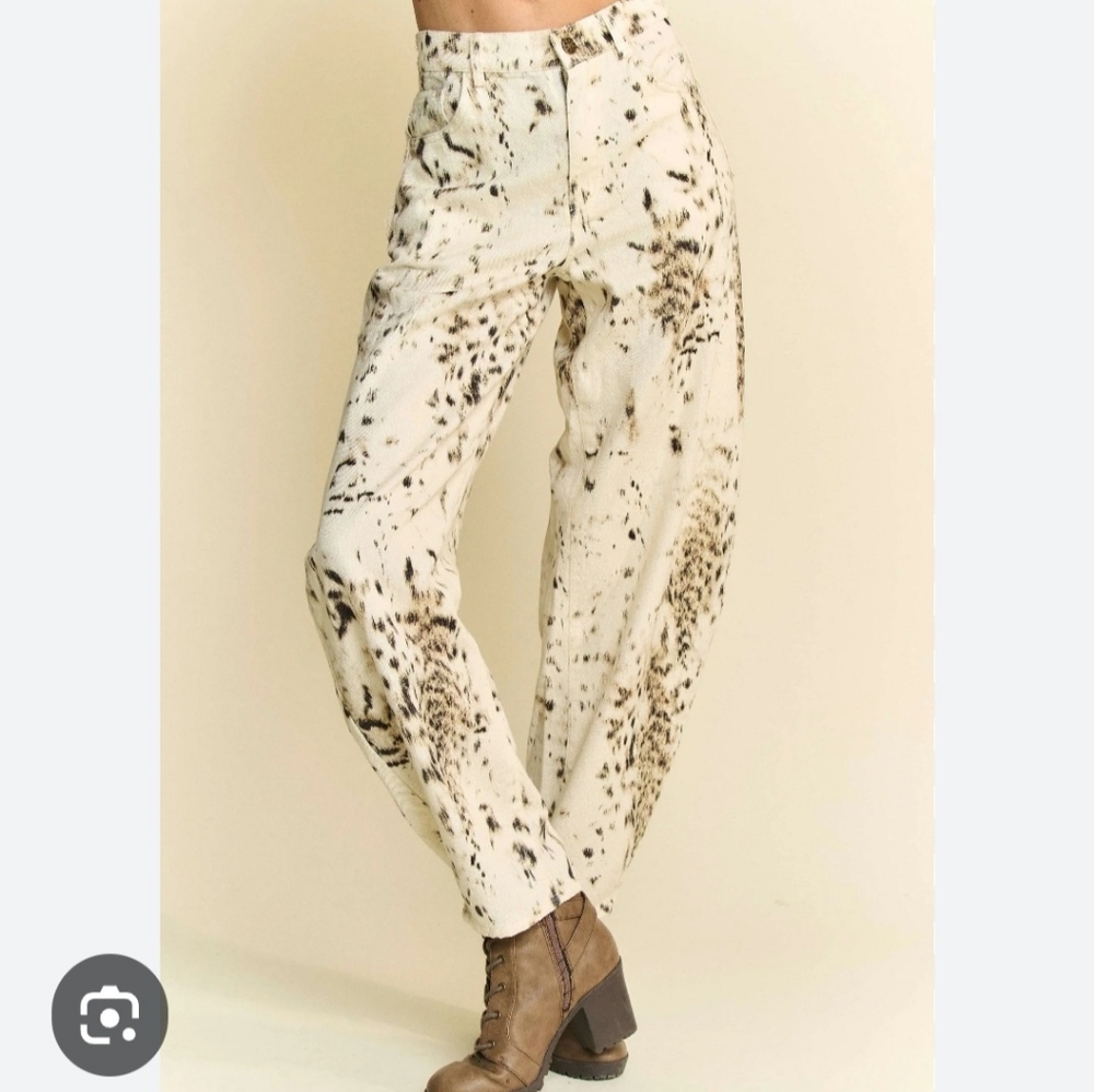 DAVI & DANI Barrel Pants